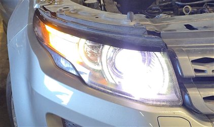 Thumbnail 2: 12-15 EVOQUE (L538) FRONT RIGHT PASSENGER XENON HID AFS ADAPTIVE HEADLIGHT LAMP