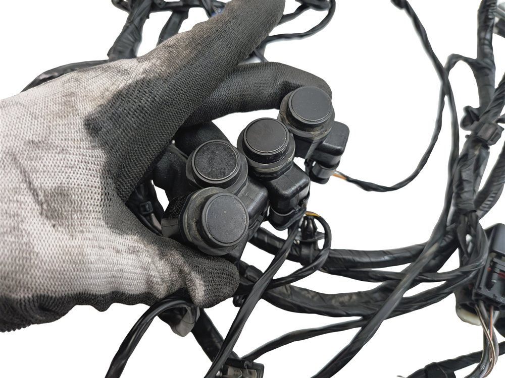 Thumbnail 3: 2013 ROVER EVOQUE L538 FRONT PARK ASSIST PDC DISTANCE CONTROL WIRE SENSOR SET/4