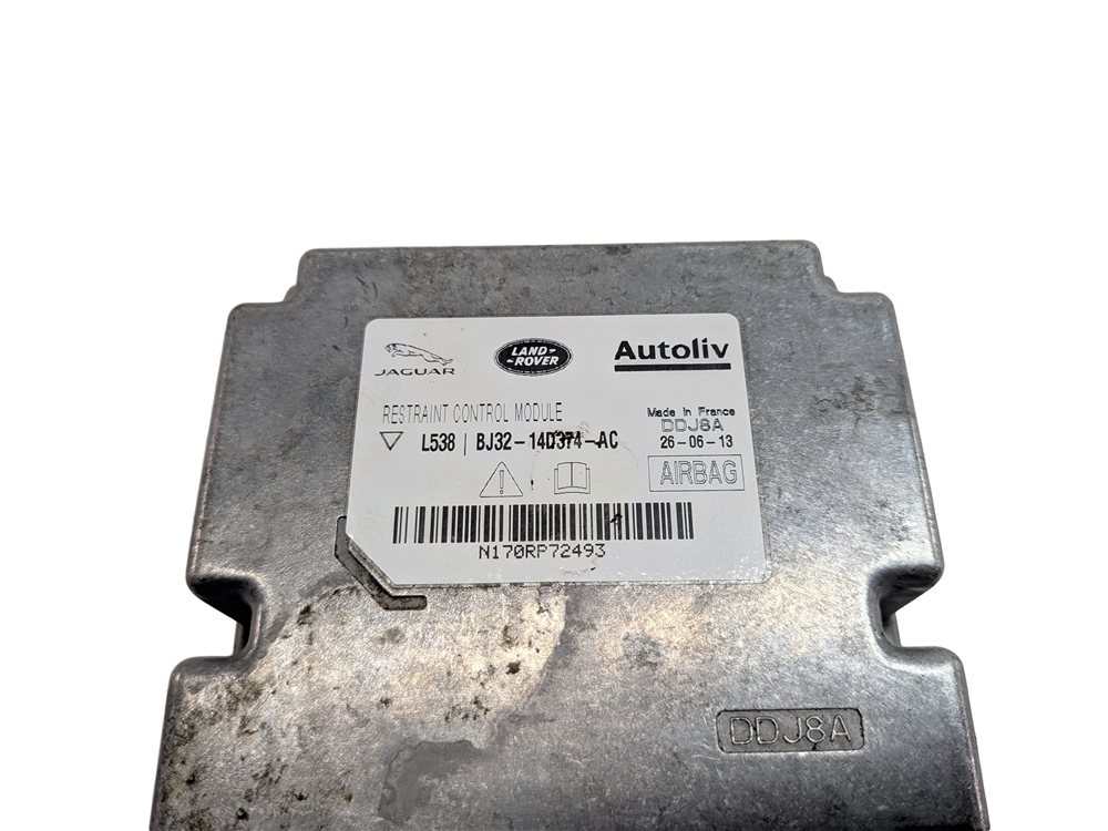Thumbnail 7: 2012-2013 RANGE ROVER EVOQUE (L538) SRS BAG CONTROL MODULE