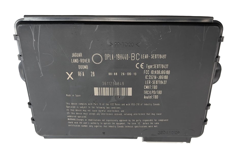 Thumbnail 6: 2012-2015 LAND RANGE ROVER LR4 EVOQUE (L319 L538) THEFT LOCKING CONTROL MODULE