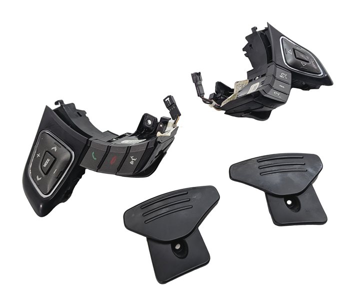 Thumbnail 1: 13 ROVER EVOQUE (L538) STEERING WHEEL PADDLE SHIFT FUNCTION SWITCH BUTTON SET/4