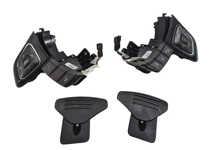 Thumbnail 2: 13 ROVER EVOQUE (L538) STEERING WHEEL PADDLE SHIFT FUNCTION SWITCH BUTTON SET/4