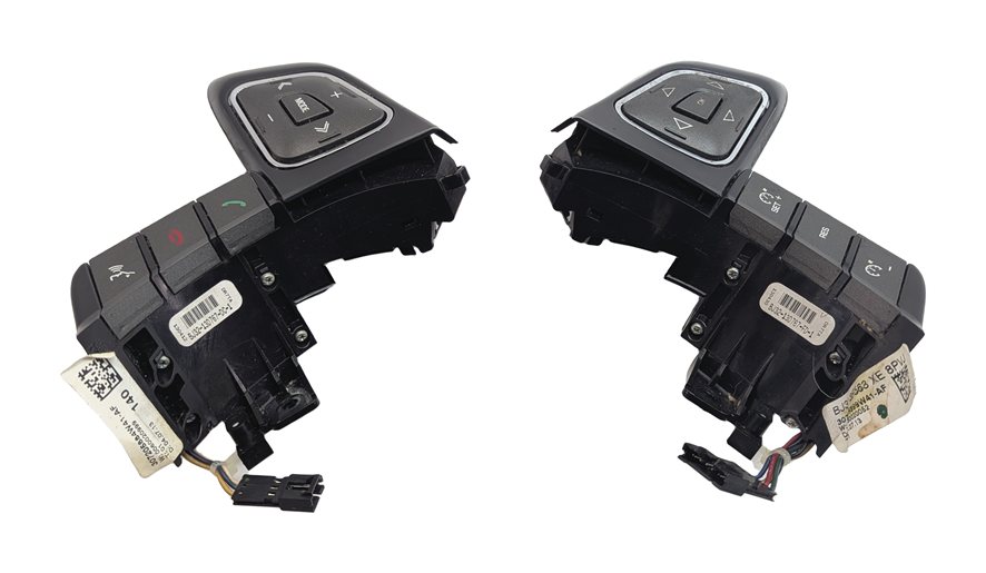 Thumbnail 7: 13 ROVER EVOQUE (L538) STEERING WHEEL PADDLE SHIFT FUNCTION SWITCH BUTTON SET/4