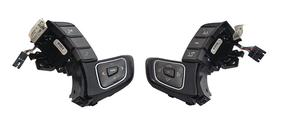 Thumbnail 8: 13 ROVER EVOQUE (L538) STEERING WHEEL PADDLE SHIFT FUNCTION SWITCH BUTTON SET/4