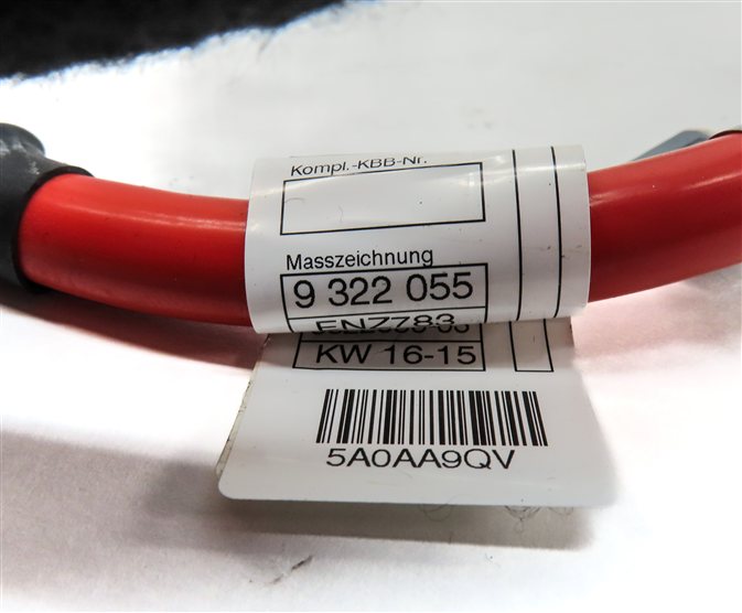 Thumbnail 4: 2015 BMW X5 (F15) 3.0L (N55) ENGINE POSITIVE BATTERY TERMINAL WIRE CABLE