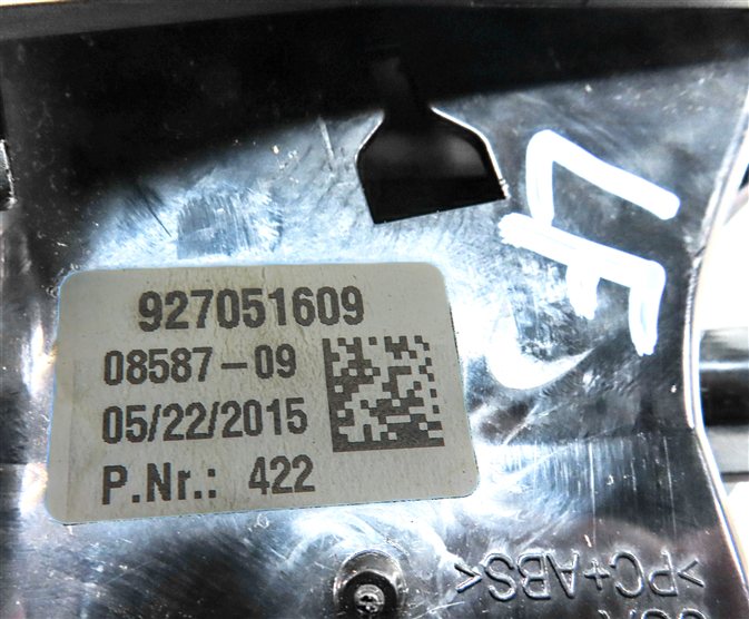 Thumbnail 5: 2015 BMW X5 (F15) FRONT LEFT DRIVER DASH HEAT AIR AC HVAC DUAL VENT (Black)