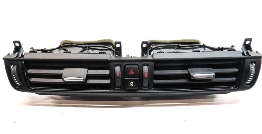 Thumbnail 3: 2015 BMW X5 (F15) FRONT CENTER DASH HEAT AIR AC HVAC DUAL VENT (Black)