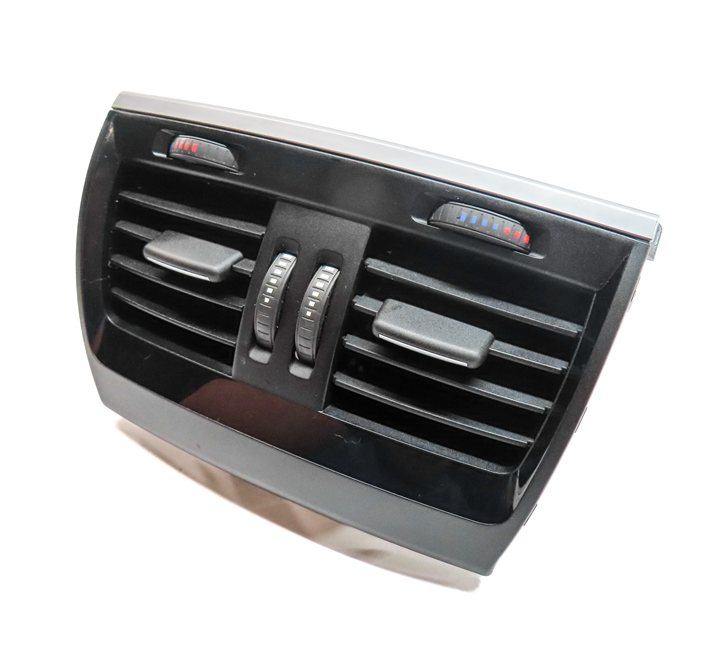 Thumbnail 2: 2015 BMW X5 (F15) REAR CENTER CONSOLE HEAT AIR AC HVAC DUAL VENT (Black)