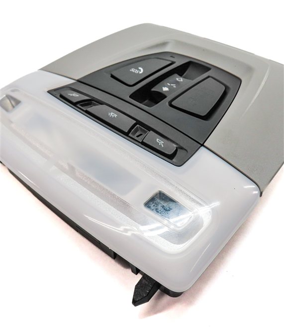 Thumbnail 2: 2015 BMW X5 (F15) FRONT INTERIOR DOME MAP READING LIGHT LAMP (Gray)