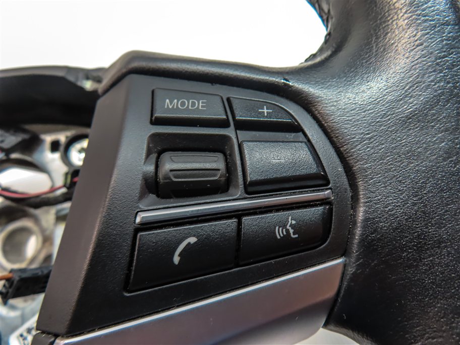 Thumbnail 5: 14-18 BMW X5 X6 F15 SPORT STEERING WHEEL w/ CRUISE PHONE MEDIA SWITCHES (Black)