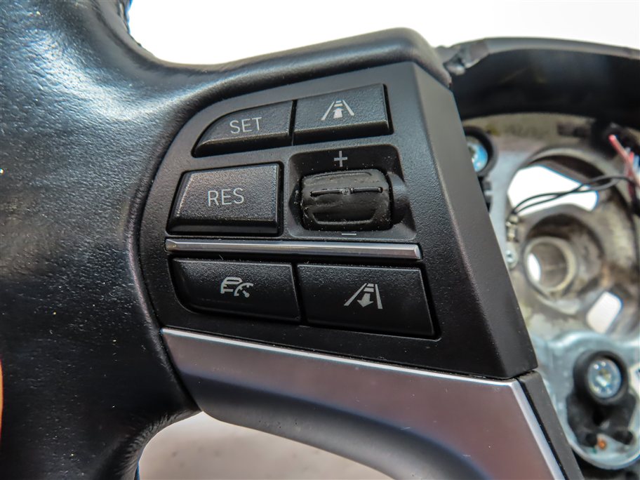 Thumbnail 6: 14-18 BMW X5 X6 F15 SPORT STEERING WHEEL w/ CRUISE PHONE MEDIA SWITCHES (Black)