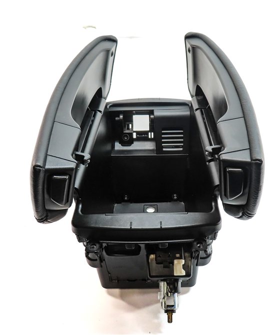 Thumbnail 4: 2014-2019 BMW X5 X6 (F15 F16) FRONT CENTER CONSOLE ARM REST COMPARTMENT (Black)