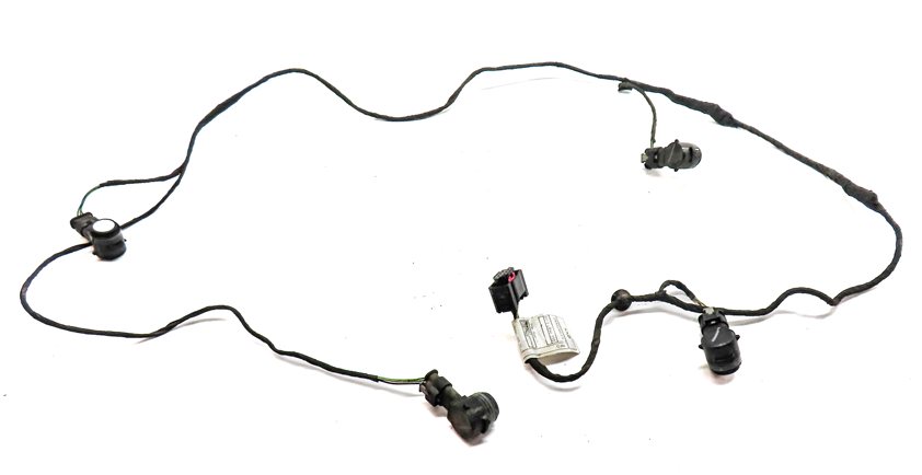 Thumbnail 2: 2015 BMW X5 (F15) REAR PARK ASSIST PDC DISTANCE CONTROL SENSOR SET/4 (Silver)