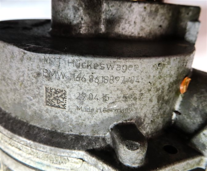 Thumbnail 5: 2015 BMW X5 (F15) 3.0L (N55) ENGINE HIGH PRESSURE FUEL & BRAKE VACUUM PUMP SET/2
