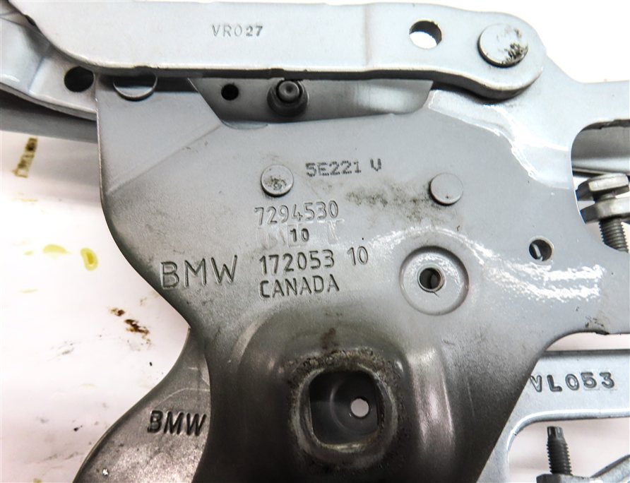 Thumbnail 5: 2014-2019 BMW X5 X6 (F15 F16) LEFT & RIGHT HOOD HINGE SET (Silver)