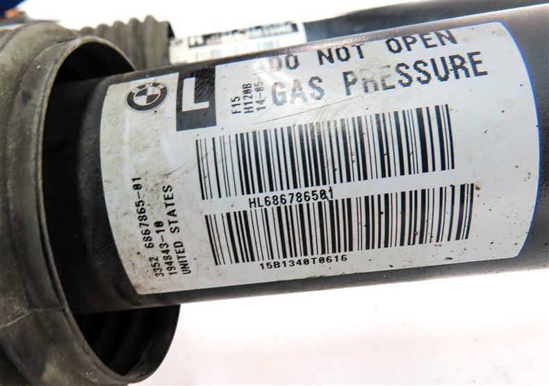 Thumbnail 5: 2015 BMW X5 (F15) AWD REAR LEFT & RIGHT STANDARD SUSPENSION SHOCK STRUT SET/2