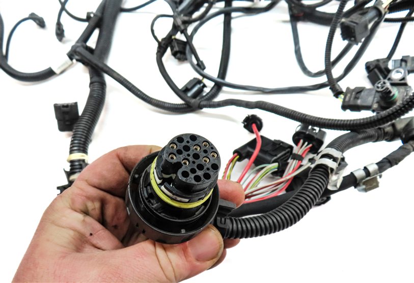 Thumbnail 4: 2015 BMW X5 (F15) 3.0L (N55) ENGINE MOTOR WIRE WIRING HARNESS LOOM