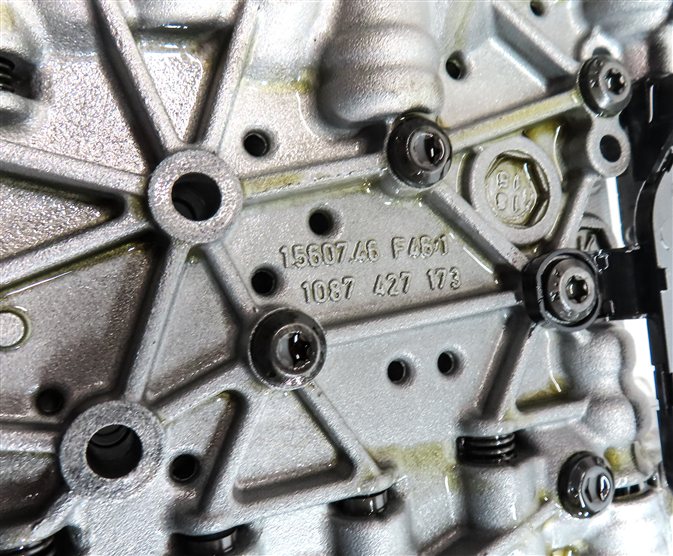 Thumbnail 5: 15-18 BMW X3 X5 (F15 F25) AWD 8HP45 AUTO TRANSMISSION VALVE BODY w/ OIL PUMP