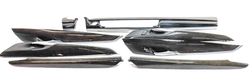 Thumbnail 2: 2015 BMW X5 (F15) INTERIOR DASH FRONT & REAR DOOR WOOD TRIM SET/8 (American Oak)