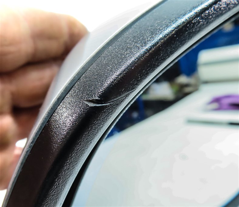 Thumbnail 10: 2014-2016 BMW X5 (F15) LEFT P-FOLD BLIND SPOT CAMERA DOOR MIRROR (Silver)