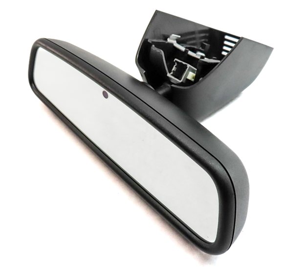 15-19 JAGUAR FPACE XE XF DISCOVERY SPORT EVOQUE HOMELINK REARVIEW MIRROR (Black)