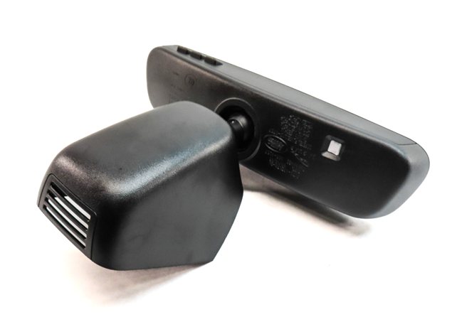 Thumbnail 7: 15-19 JAGUAR FPACE XE XF DISCOVERY SPORT EVOQUE HOMELINK REARVIEW MIRROR (Black)