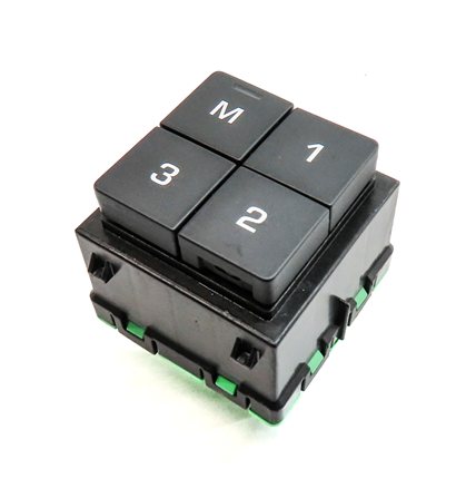 Thumbnail 1: 15-20 DISCOVERY SPORT ROVER SPORT VELAR DRIVER MEMORY SEAT SWITCH (BLACK)