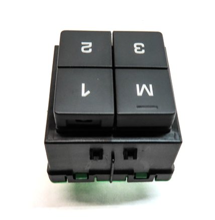 Thumbnail 2: 15-20 DISCOVERY SPORT ROVER SPORT VELAR DRIVER MEMORY SEAT SWITCH (BLACK)