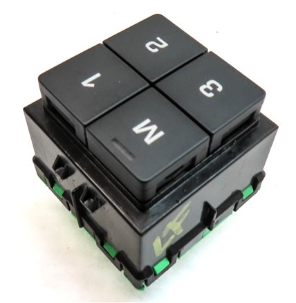 Thumbnail 3: 15-20 DISCOVERY SPORT ROVER SPORT VELAR DRIVER MEMORY SEAT SWITCH (BLACK)