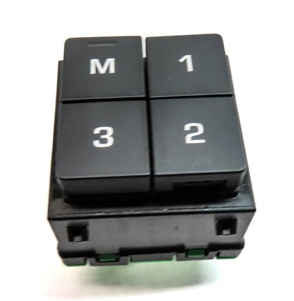 Thumbnail 4: 15-20 DISCOVERY SPORT ROVER SPORT VELAR DRIVER MEMORY SEAT SWITCH (BLACK)