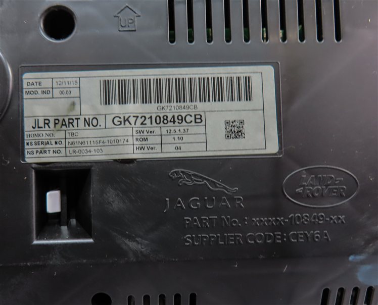 Thumbnail 12: 16 DISCOVERY SPORT L550 2.0L SPEEDOMETER BODY ECM ECU ENGINE MODULE & KEY SET