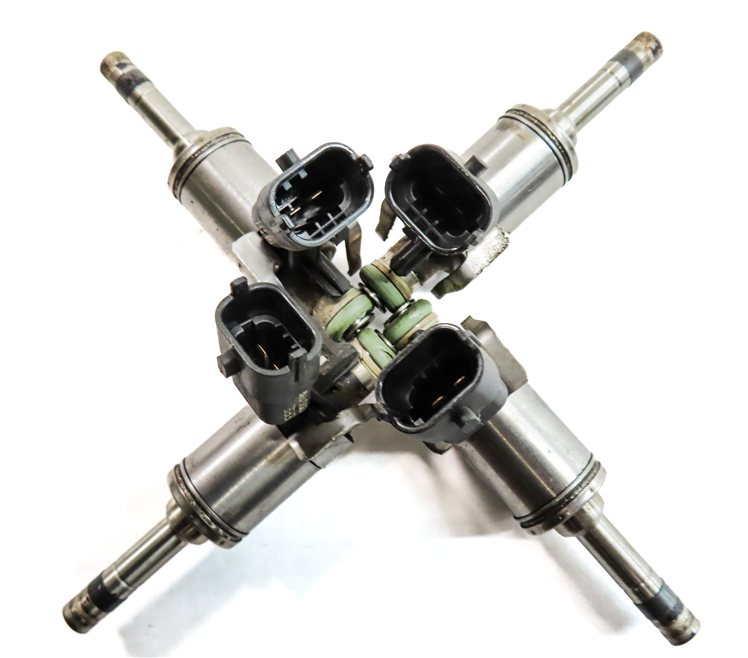 Thumbnail 6: 12-17 LR2 DISCOVERY SPORT RANGE ROVER EVOQUE (L538 L550) 2.0L FUEL INJECTOR SET