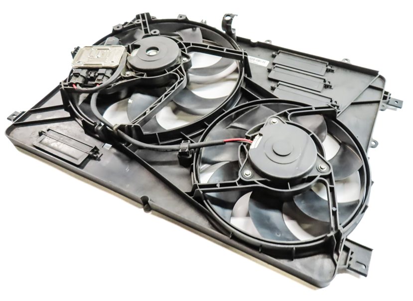 12-17 LR2 DISCOVERY SPORT RANGE ROVER EVOQUE L550 RADIATOR COOLING FAN & SHROUD