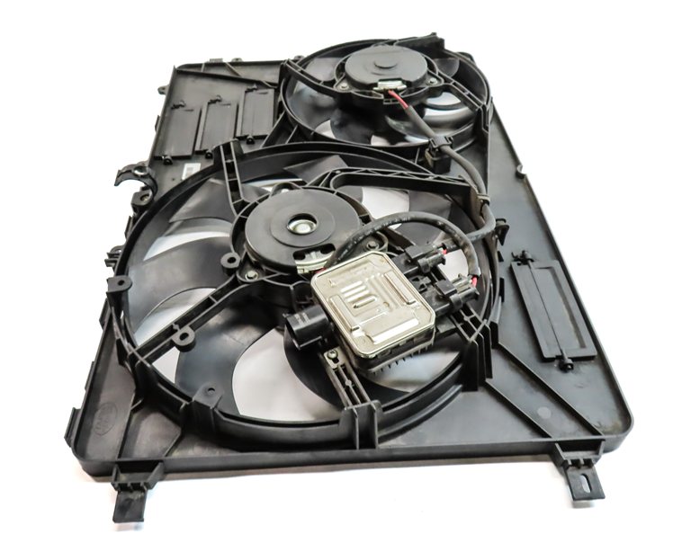 Thumbnail 3: 12-17 LR2 DISCOVERY SPORT RANGE ROVER EVOQUE L550 RADIATOR COOLING FAN & SHROUD