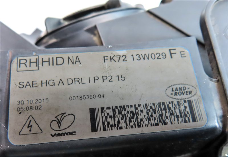Thumbnail 10: 15-19 LAND ROVER DISCOVERY SPORT (L550) RIGHT - XENON HID HEADLIGHT LIGHT LAMP