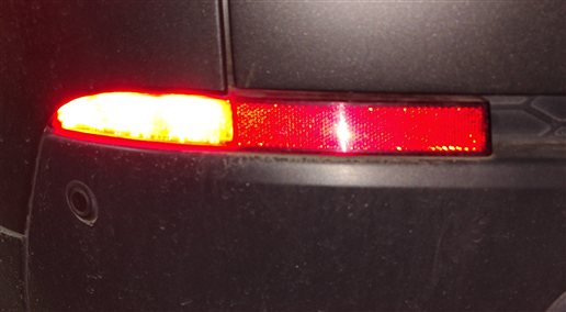 Thumbnail 2: 15-19 LAND ROVER DISCOVERY SPORT (L550) LEFT REAR BUMPER TAILLIGHT LIGHT LAMP