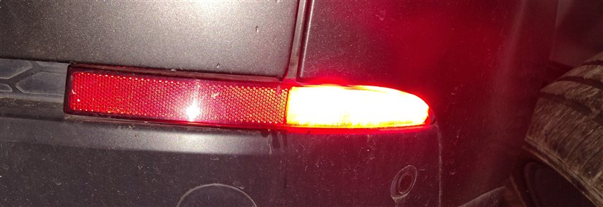 Thumbnail 2: 15-19 LAND ROVER DISCOVERY SPORT (L550) RIGHT REAR BUMPER TAILLIGHT LIGHT LAMP