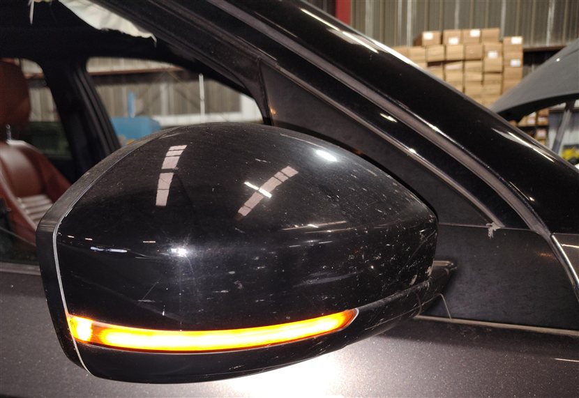 Thumbnail 2: 15-19 ROVER DISCOVERY SPORT (L550) RIGHT PFOLD MEMORY DOOR MIRROR (BLACK)