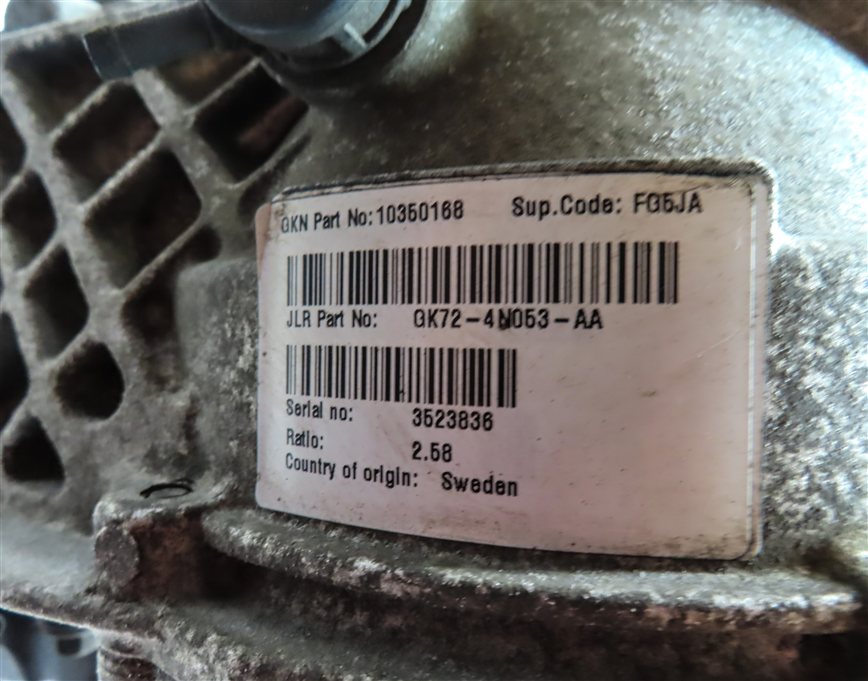 Thumbnail 7: 2016-2019 JAGUAR E-PACE DISCOVERY SPORT (L550) REAR DIFFERENTIAL GEAR CARRIER