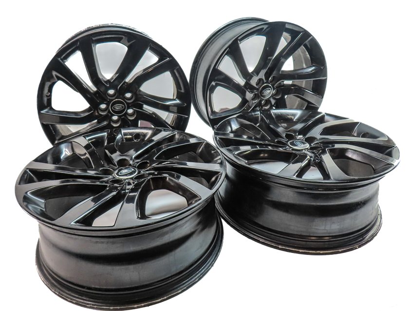 Thumbnail 3: 15-20 LAND ROVER DISCOVERY SPORT (L550) 20x8 5 V 10 SPOKE WHEEL RIM SET4 (BLACK)