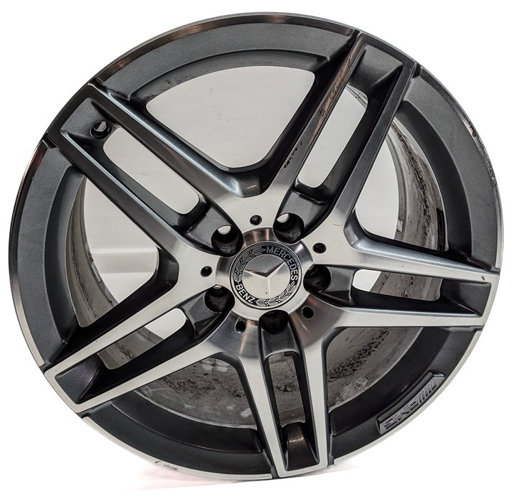 Thumbnail 2: 14-16 MERCEDES E350 E400 E550 (A207 C207 W207) 18x8.5 - 10-SPOKE AMG WHEEL RIM