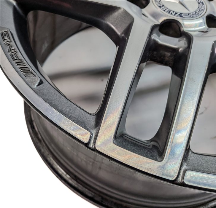 Thumbnail 11: 14-16 MERCEDES E350 E400 E550 (A207 C207 W207) 18x8 FRONT 10-SPOKE AMG WHEEL RIM