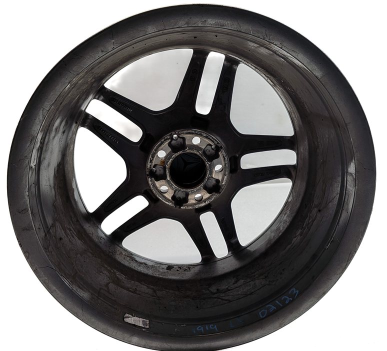 Thumbnail 3: 14-16 MERCEDES E350 E400 E550 (A207 C207 W207) 18x8 FRONT 10-SPOKE AMG WHEEL RIM