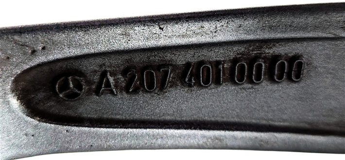 Thumbnail 4: 14-16 MERCEDES E350 E400 E550 (A207 C207 W207) 18x8 FRONT 10-SPOKE AMG WHEEL RIM