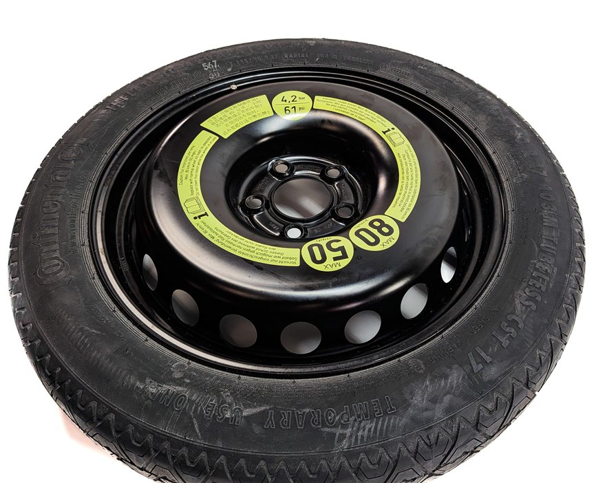 Thumbnail 4: 10-17 MERCEDES B250 C250 C350 E350 E400 E550 (W204 W207 W212) 17x3.5 SPARE TIRE