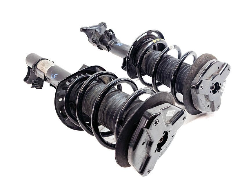 15-17 MERCEDES E400 COUPE CONV A207 C207 RWD FRONT SPORT SUSPENSION SHOCK SET/2