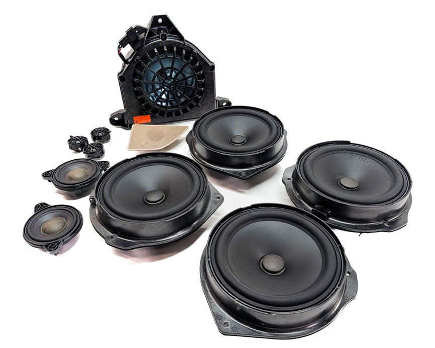 2015 MERCEDES E400 A207 RADIO STEREO LOGIC 7 AUDIO SOUND SYSTEM SPEAKER SET/11