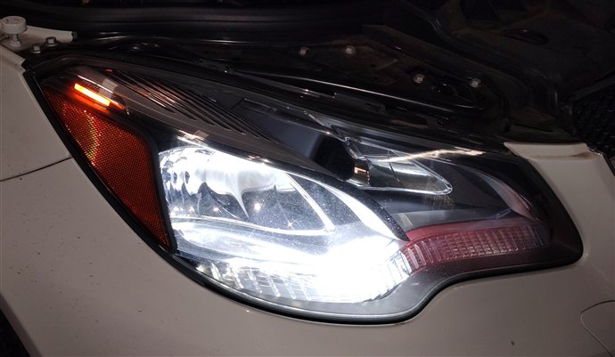 Thumbnail 2: 14-16 MERCEDES E CLASS COUPE CONV. A207 C207 RIGHT PASSENGER LED HEADLIGHT LAMP