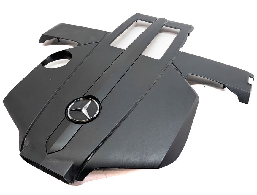 Thumbnail 3: 15-20 MERCEDES E GL GLE GLS ML SL S CLS CLASS 3.0L ENGINE MOTOR COVER w/DUCT