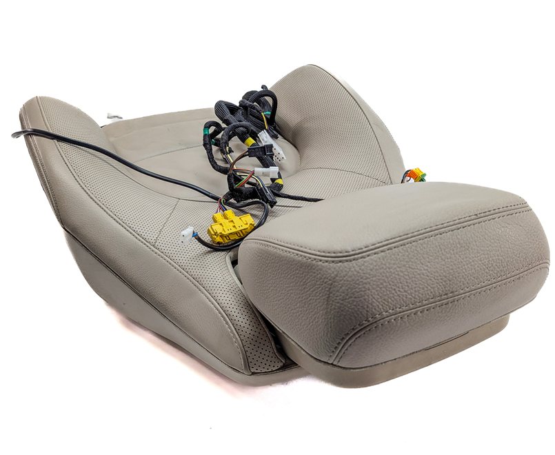Thumbnail 5: 2015 MERCEDES E400 (A207) FRONT RIGHT UPPER MEMORY HEAT VENT SEAT BACK (Beige)
